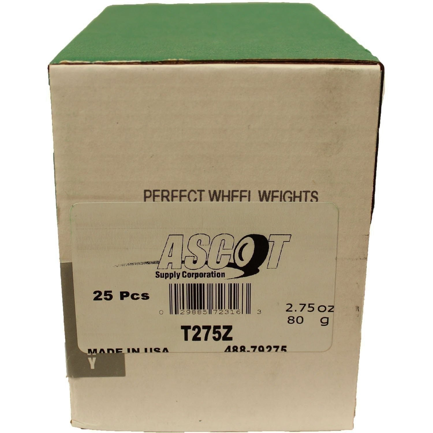 Perfect Equipment T275Z Zinc Wheel Weights 2.75 oz - Box of 25