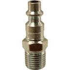 Milton 727 1/4" MNPT M Style Plug Pack of 2 - Durable Air Tool Fittings