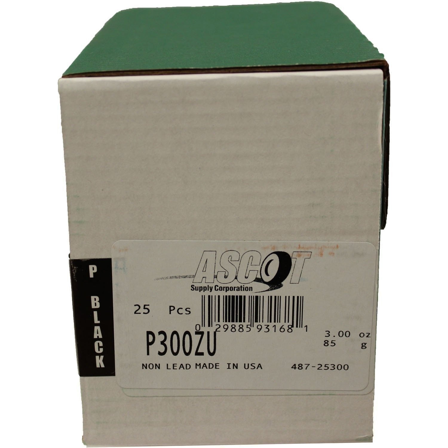 Perfect Equipment P300ZU Zinc Wheel Weights 3oz Uncoated - Box of 25