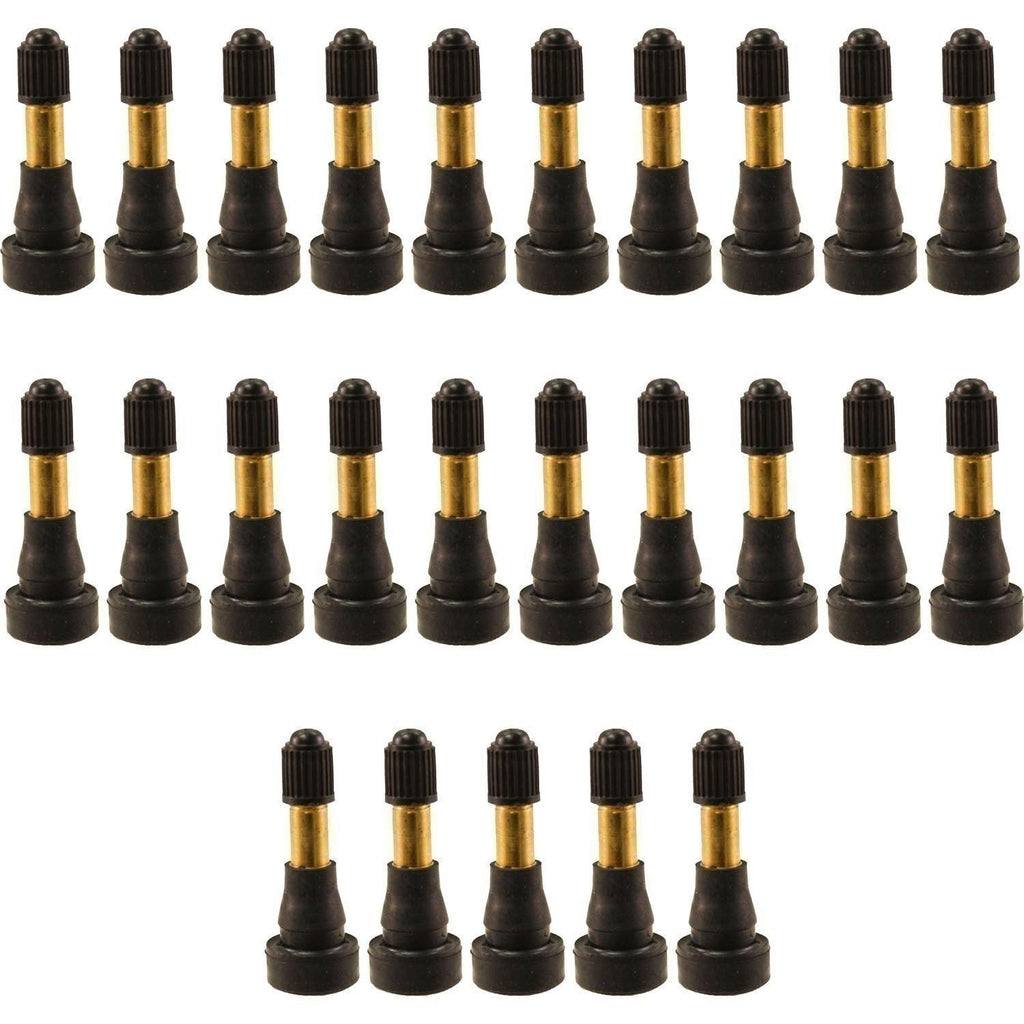 TR600HP 1-1/4" High Pressure Brass Snap-In Valve Stem Pack of 25
