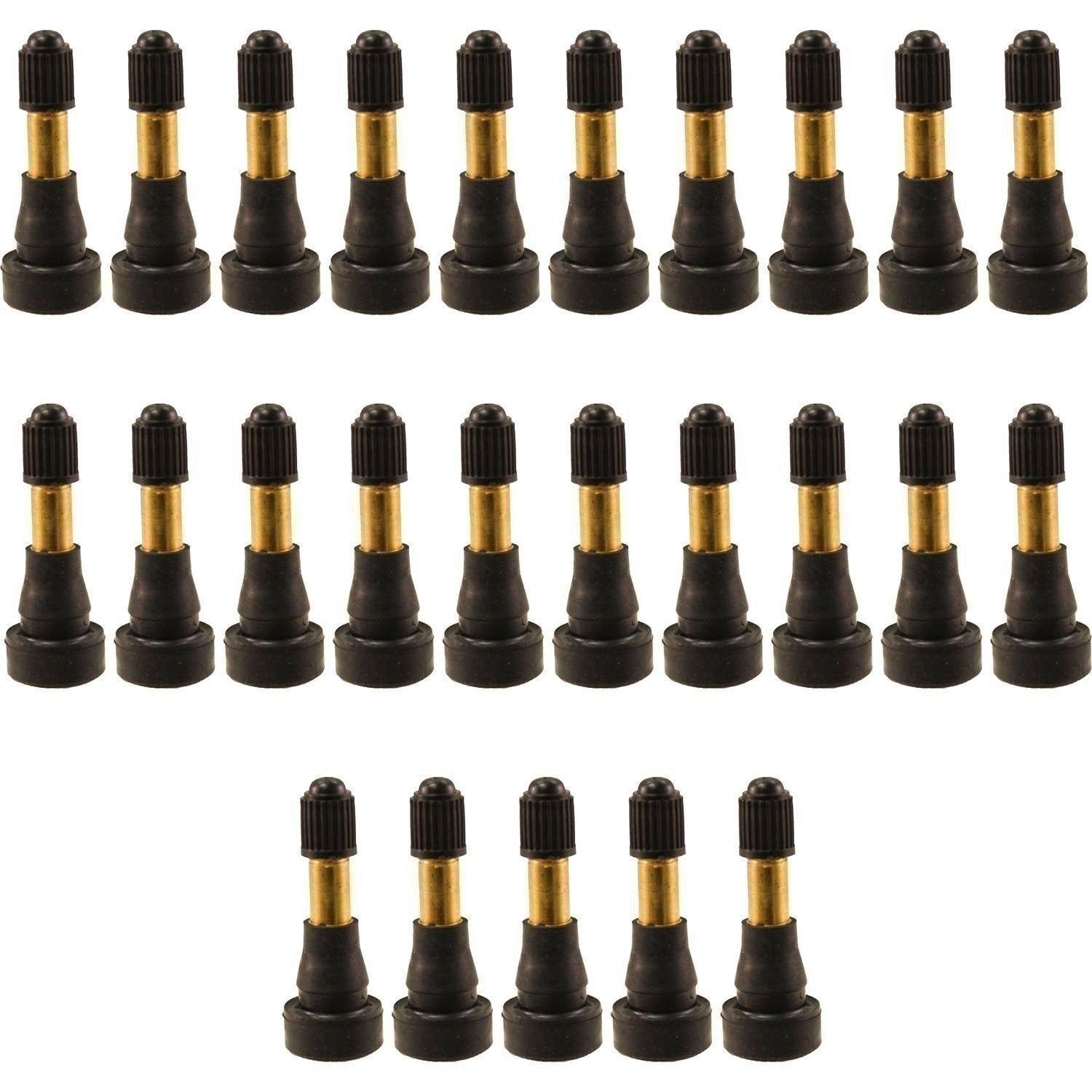 TR600HP 1-1/4" High Pressure Brass Snap-In Valve Stem Pack of 25