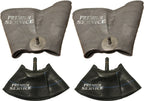 Premium Lawn Mower Tire Inner Tube Bundle 2x 15x6.00-6 & 2x 20x8.00-8
