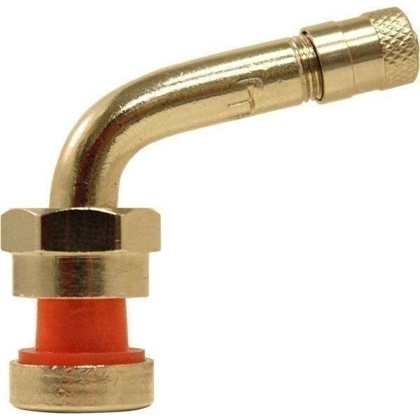 TR553E Aluminum Truck Wheel Valve Stem 0.98"x1.38" 75° Bend Pack of 10