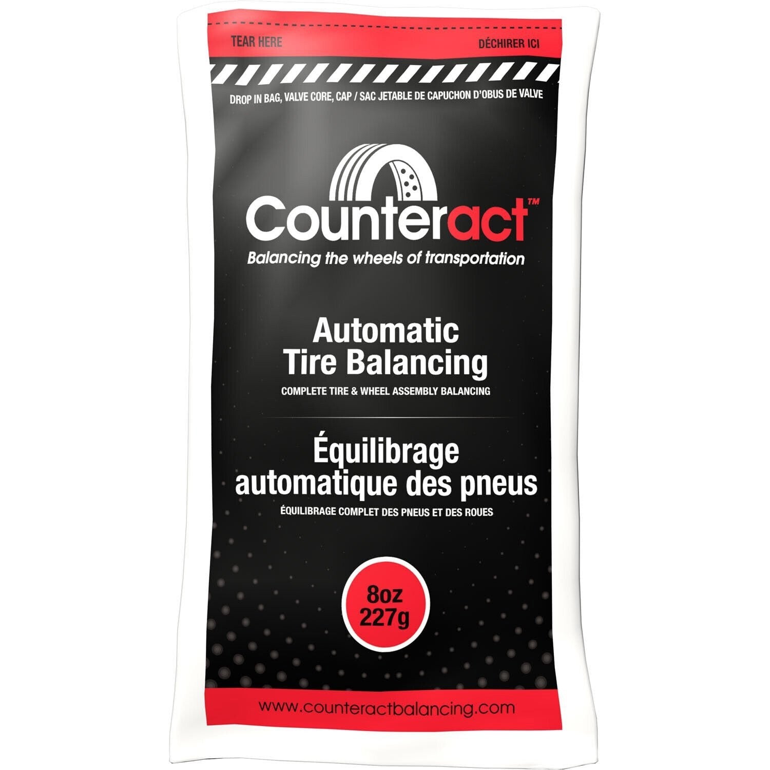 Counteract 080BNB Tire Balancing Beads 8oz Bag for Smooth Ride