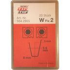 REMA TIP TOP W-2 Tire Regroover Blades 5-6mm Pack of 20