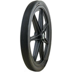 Marathon 92001 20x2 Flat Free Ribbed Garden Cart Tire on Rim