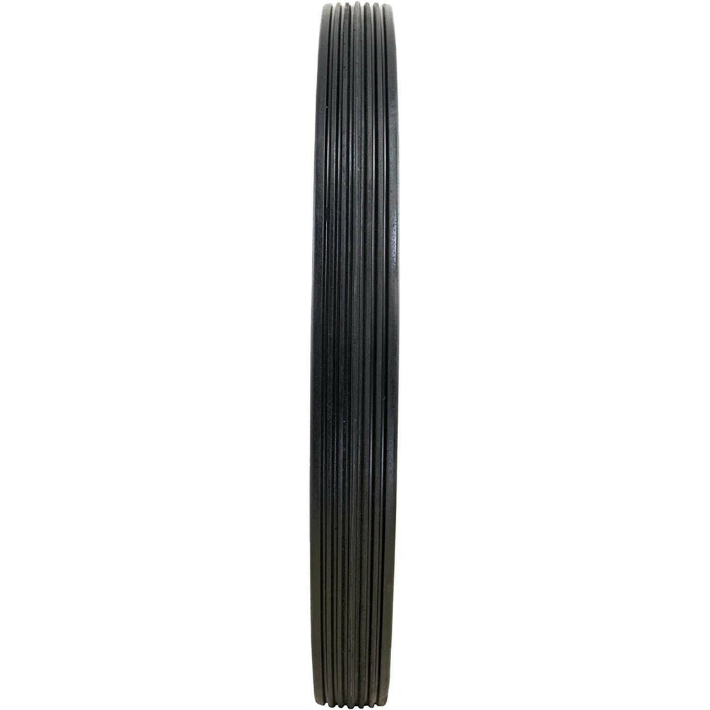 Marathon 92001 20x2 Flat Free Ribbed Garden Cart Tire on Rim