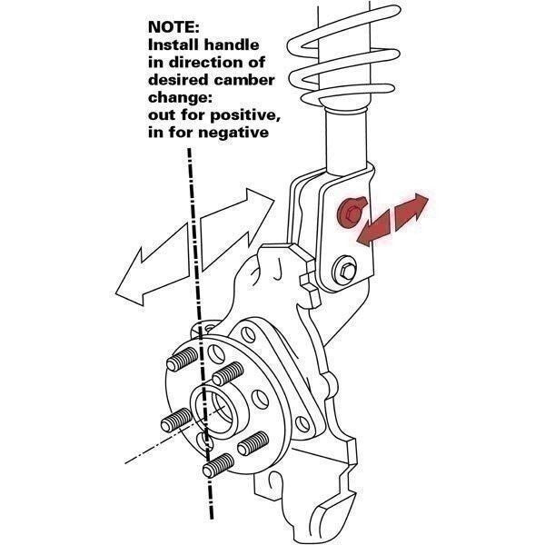 Specialty SPC Performance 81270 EZ Cam 15mm Adjustable Camber Bolts +/-1.75°