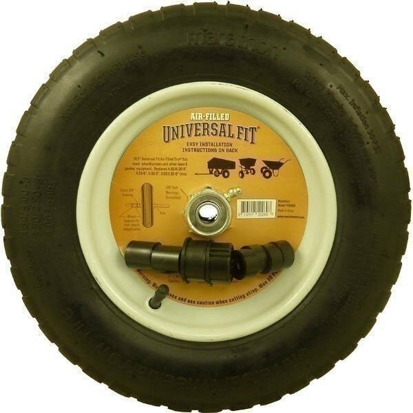 Marathon 20265 4.80/4.00-8 Pneumatic Air Universal Wheelbarrow Tire