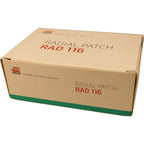 REMA TIP TOP RAD-116 Radial Tire Repair Patch 4.1"x2.6" 1 Ply Box of 10