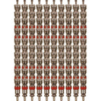 High Temp Tire Valve Stem Cores 100 Count Durable Replacement Parts