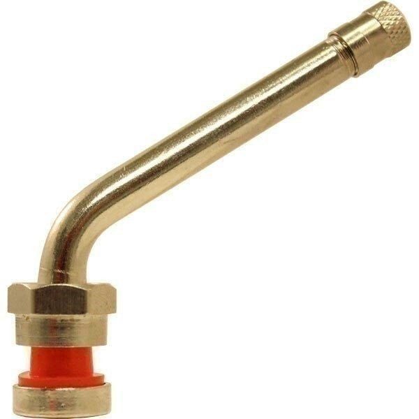 TR555D Aluminum Truck Wheel Valve Stem 0.98"x2.6" 60° Bend Pack of 10