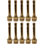 TR543 2.4" Aluminum Truck Wheel Valve Stem with O-ring - Pack of 10