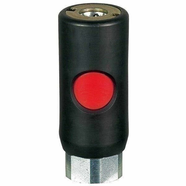 Prevost USI081202 3/8" Safety Quick Coupler with 3/8" FPT Truflate Automotive