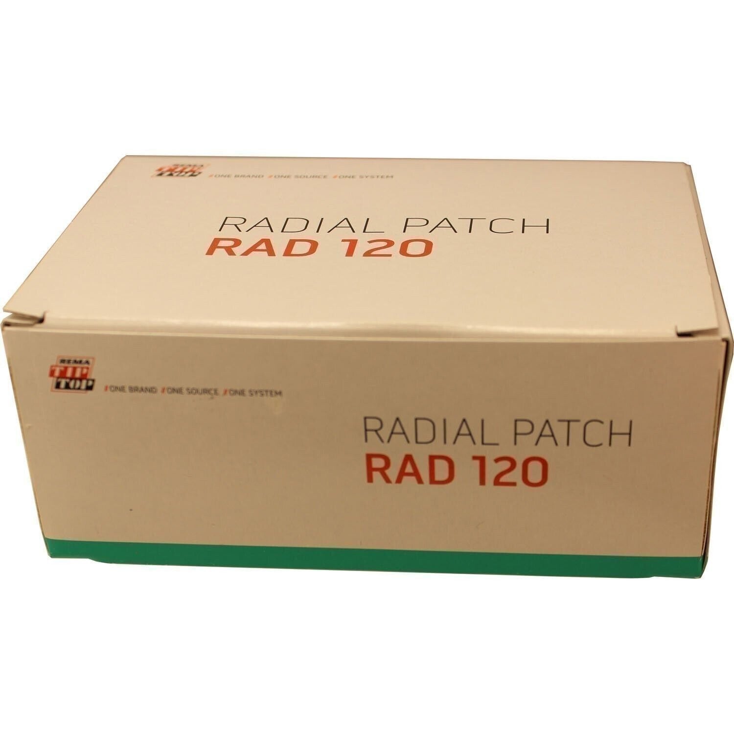 REMA TIP TOP RAD-120 Radial Tire Repair Patch 4.875"x3" 2-Ply Box of 10