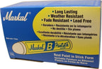 Markal B Pink Solid Paint Stick Marker Tire Crayon Pack of 12 - Durable