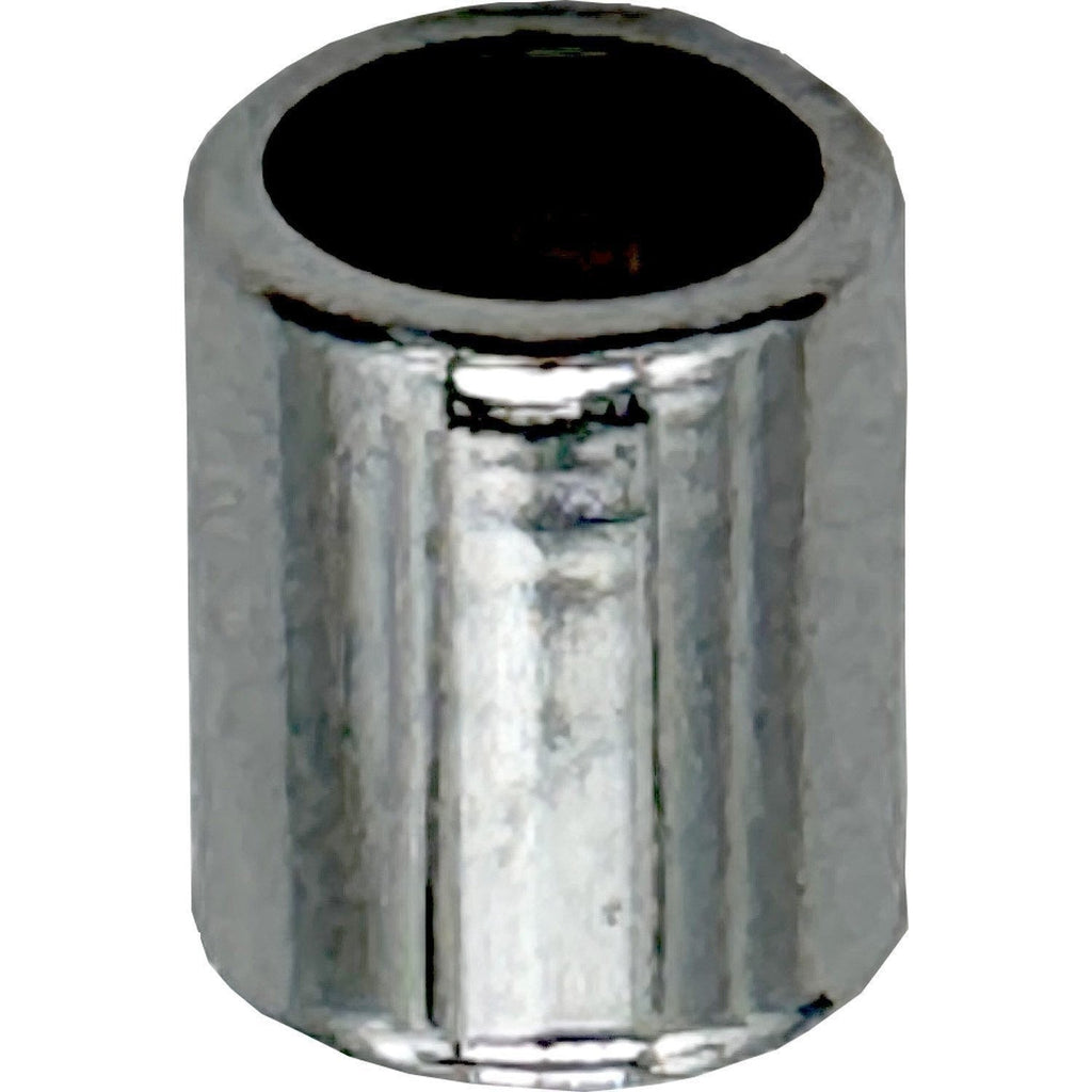 Chrome Metal Snap-In Valve Stem Sleeves Pack of 100 - Durable Tire Accessories