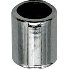 Chrome Metal Snap-In Valve Stem Sleeves Pack of 100 - Durable Tire Accessories