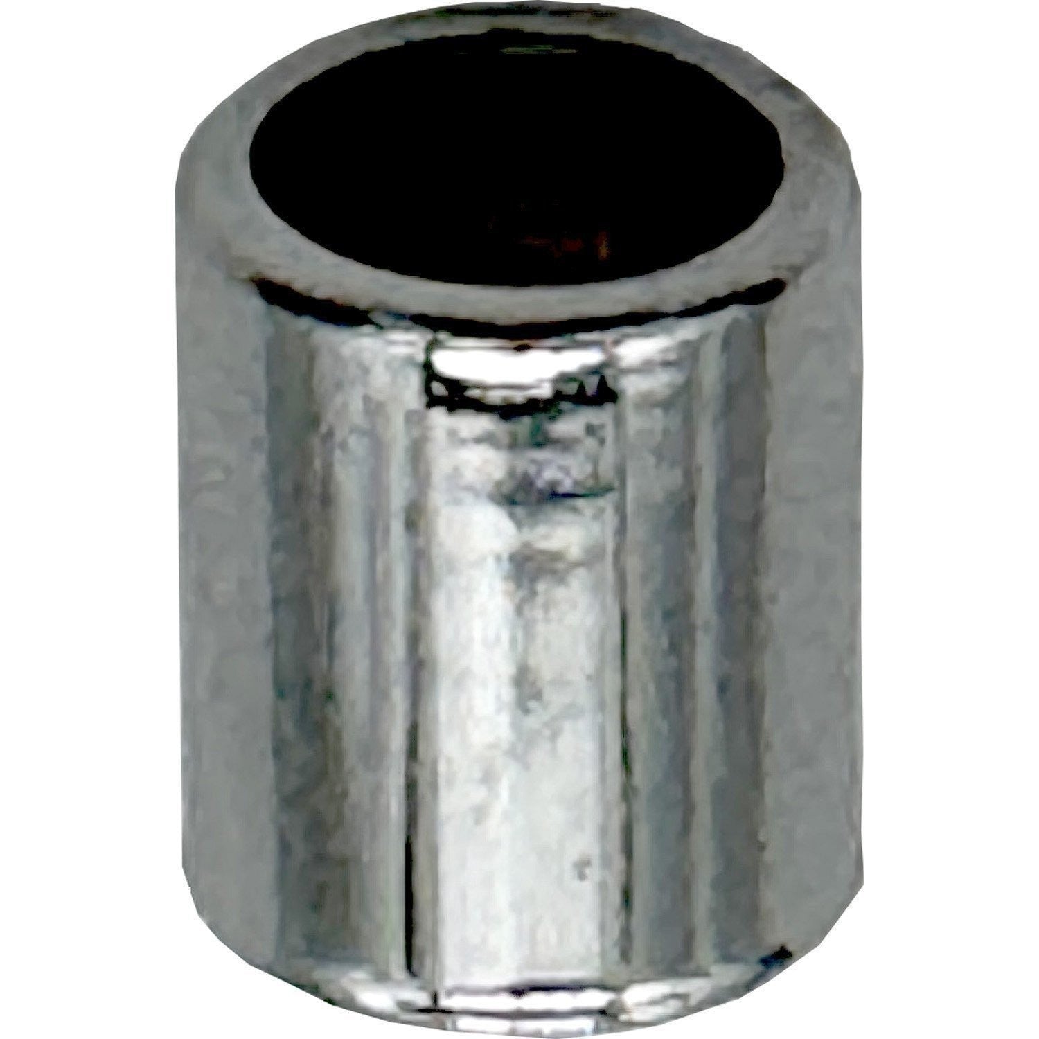 Chrome Metal Snap-In Valve Stem Sleeves Pack of 100 - Durable Tire Accessories