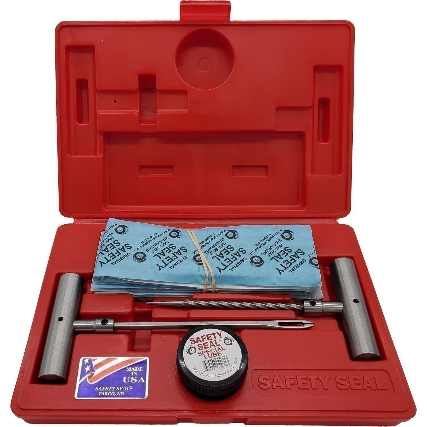Safety Seal SSKHE OTR Heavy Equipment Repair Kit with 18 Plugs