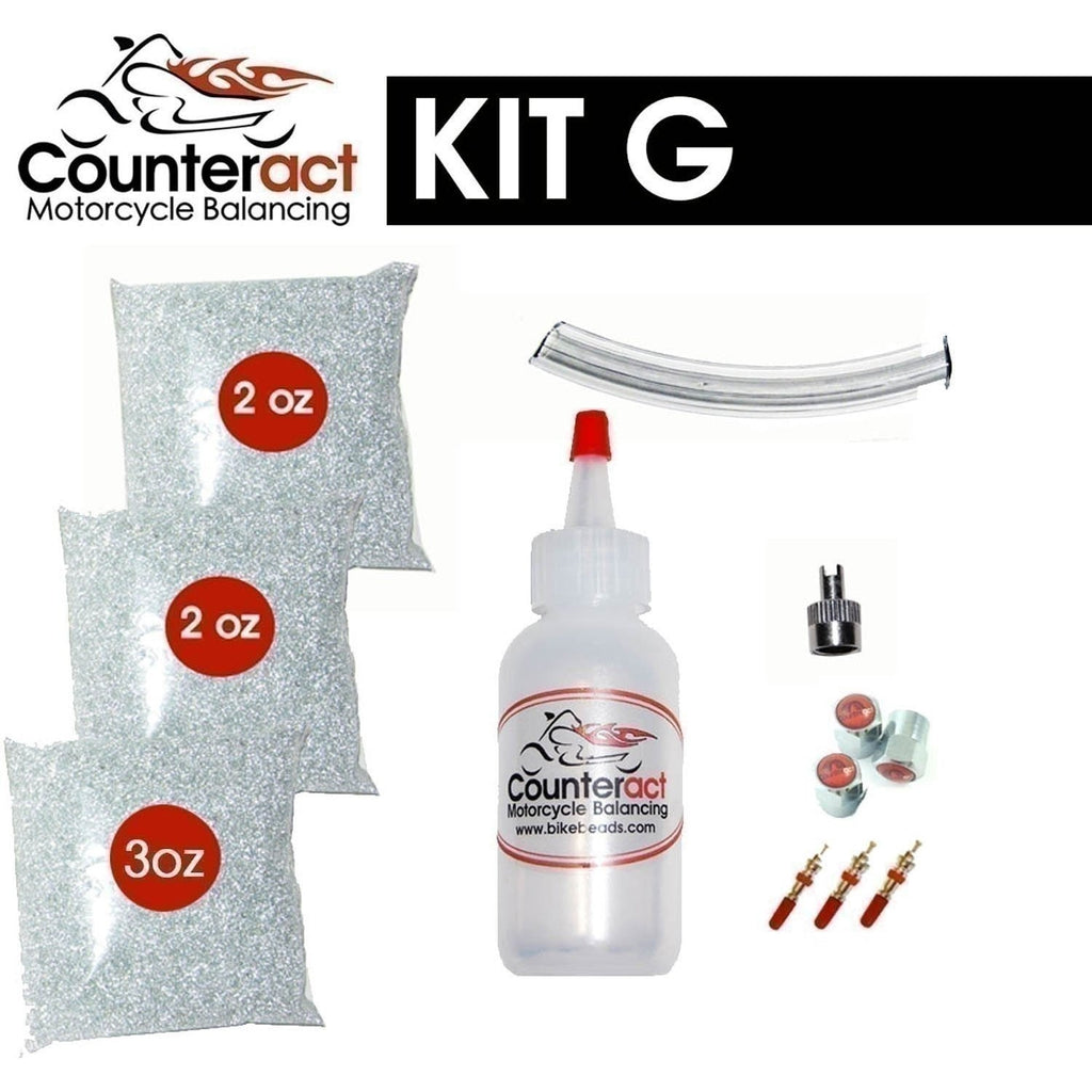 Counteract Motorcycle Balance Beads DIY Kit 2oz & 3oz Bags G Weight