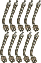 Haltec HE-201 1-3/8" Valve Extension 45° Bend 3/4" Height Pack of 10