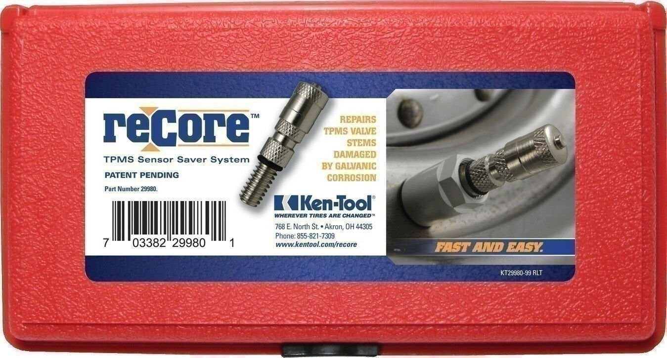 Ken-Tool 29980 reCore TPMS Sensor Saver System Kit - Tire Pressure Tool