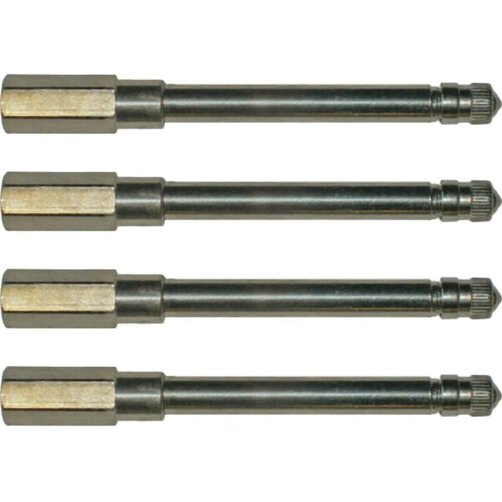 Schrader 7382 Truck Valve Extensions 5-1/16" Metal Pack of 4