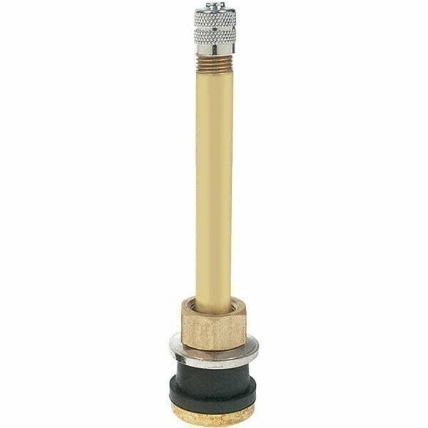 TR571 3-3/8" Brass Tubeless Truck Tire Valve Stem Clamp Pack of 4