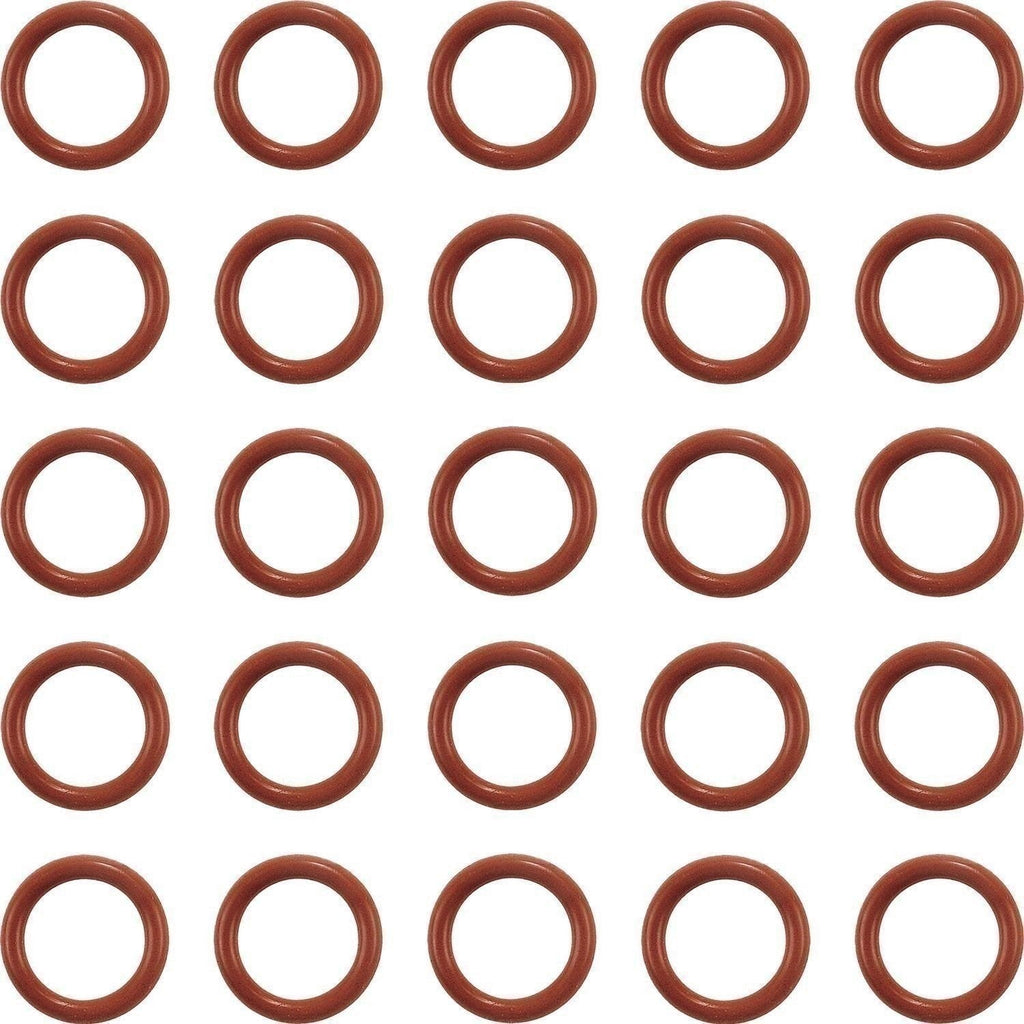 Red O-Ring for TR540 Metric Aluminum Wheel Truck Valve Stem - Pack of 25
