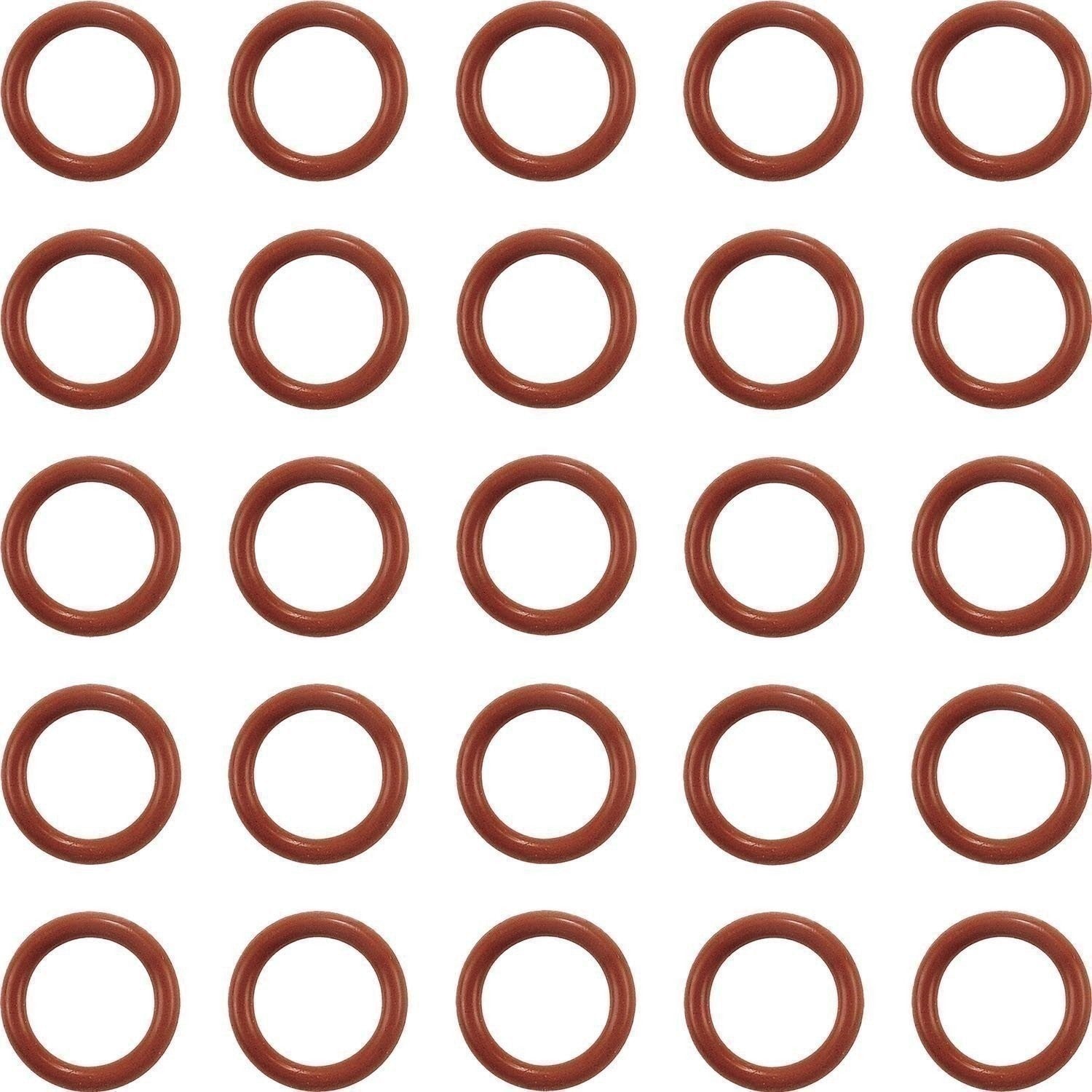 Red O-Ring for TR540 Metric Aluminum Wheel Truck Valve Stem - Pack of 25