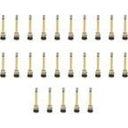 TR570 Brass Clamp-In Tubeless Truck Tire Valve Stem 3-1/8" Pack of 25