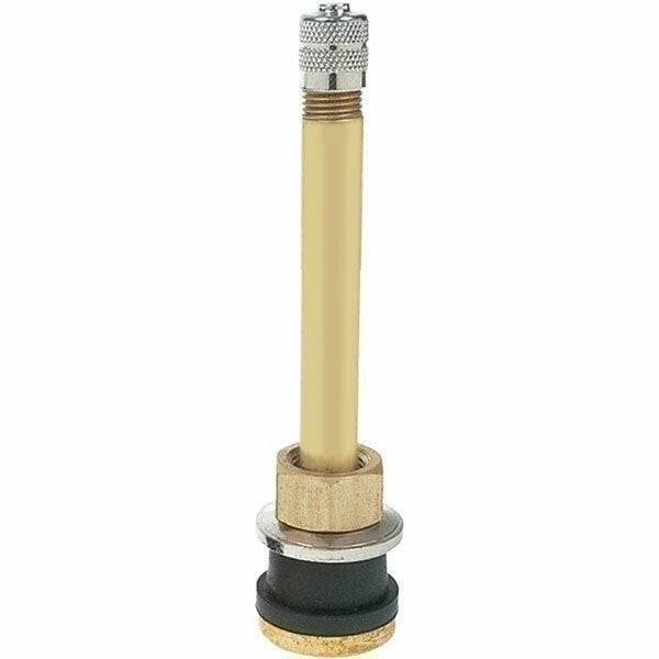 TR570 Brass Clamp-In Tubeless Truck Tire Valve Stem 3-1/8" Pack of 25