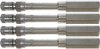 Haltec HE-391 3" Lightweight Valve Extensions w/ 1" Collar Pack of 4