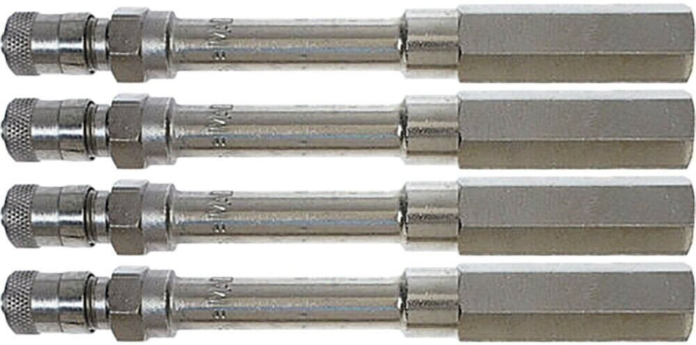 Haltec HE-391 3" Lightweight Valve Extensions w/ 1" Collar Pack of 4