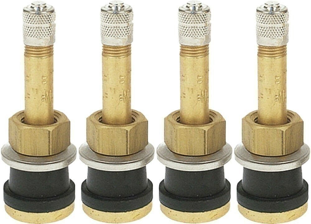 TR500 2" Brass Tubeless Truck Tire Valve Stem Clamp Pack of 4