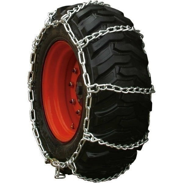 Peerless 1197055 Forklift Tire Chains 8.15-15 23x12.50-15 Twist Link Pair