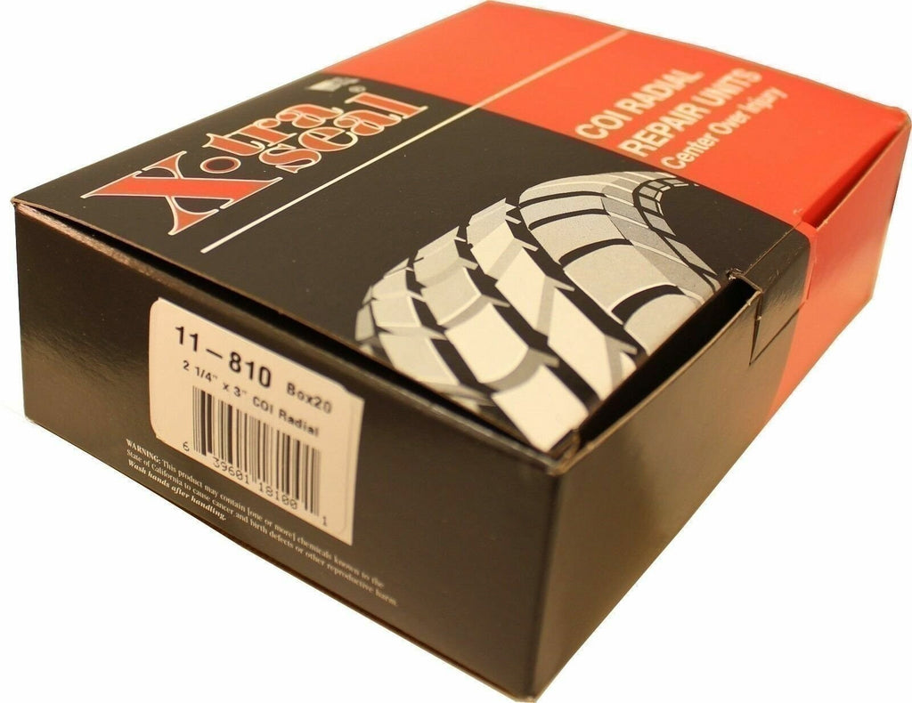 Xtra Seal 11-810 Radial Tire Patch 2-1/4" x 3" Repair Box of 20