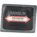 Xtra Seal 11-810 Radial Tire Patch 2-1/4" x 3" Repair Box of 20