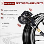 Autel MX-Sensor 315/433MHz Universal Programmable TPMS Sensor