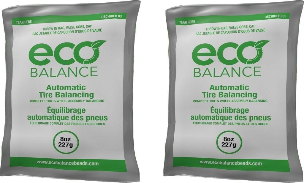 ECO Balance 08EB Tire Balancing Beads 8oz 2 Bags for Smooth Ride