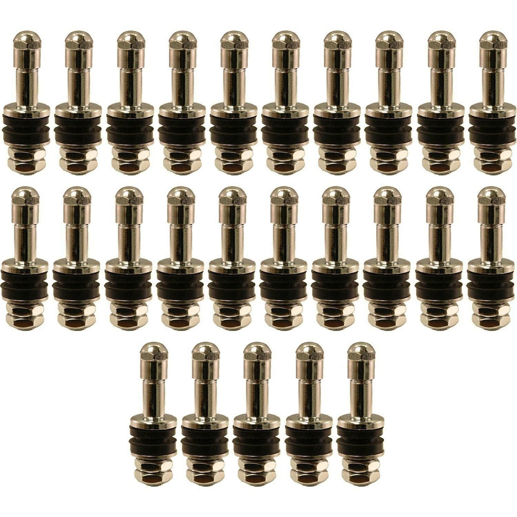 TV6030 Einky 1-1/4" Chrome Valve Stem High Performance Pack of 25
