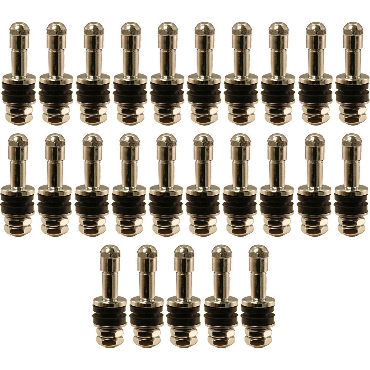 TV6030 Einky 1-1/4" Chrome Valve Stem High Performance Pack of 25
