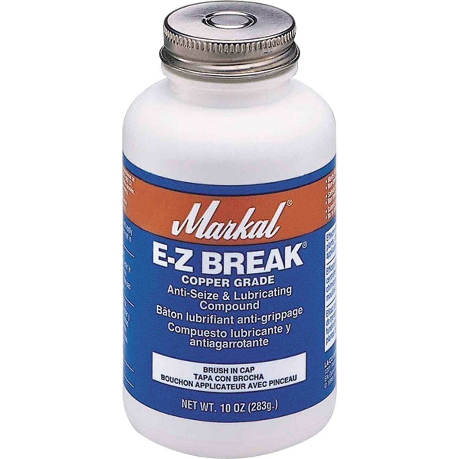 LA-CO 08910 Copper Grade EZ Break Anti-Seize Lubricant Compound 10oz