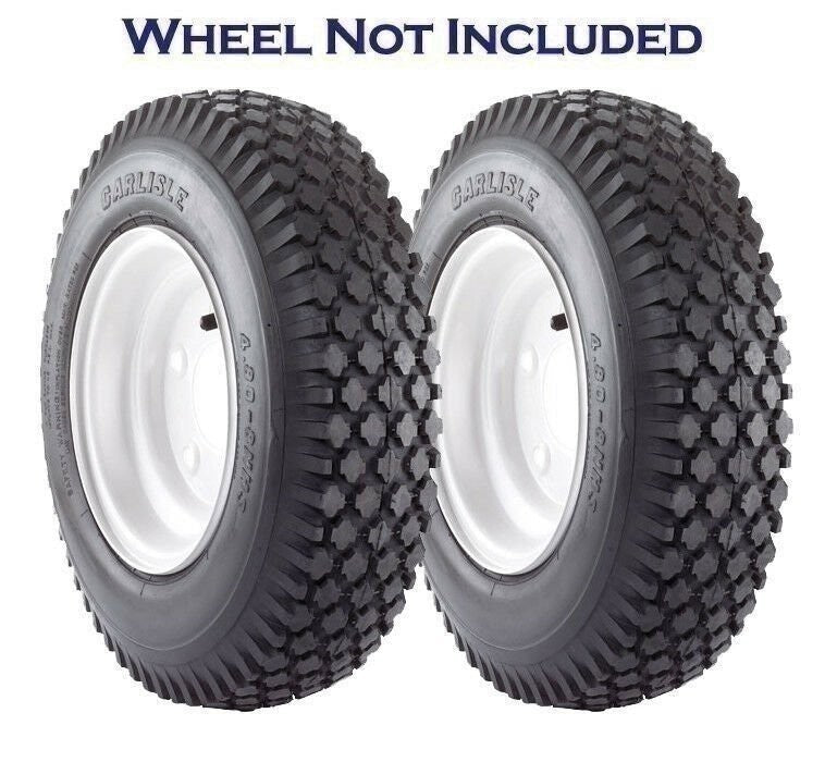 Carlisle Stud Utility Tire 4.80-8 4ply Pack of 2 Durable Replacement Tires