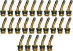 Dill VS-943 1.5" Brass Truck Valve Stem 21° Bend Pack of 25