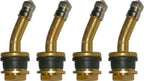 Dill VS-943 1.5" Brass Truck Valve Stem 21° Bend Pack of 4
