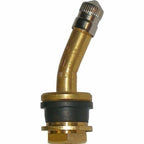 Dill VS-943 1.5" Brass Truck Valve Stem 21° Bend Pack of 4