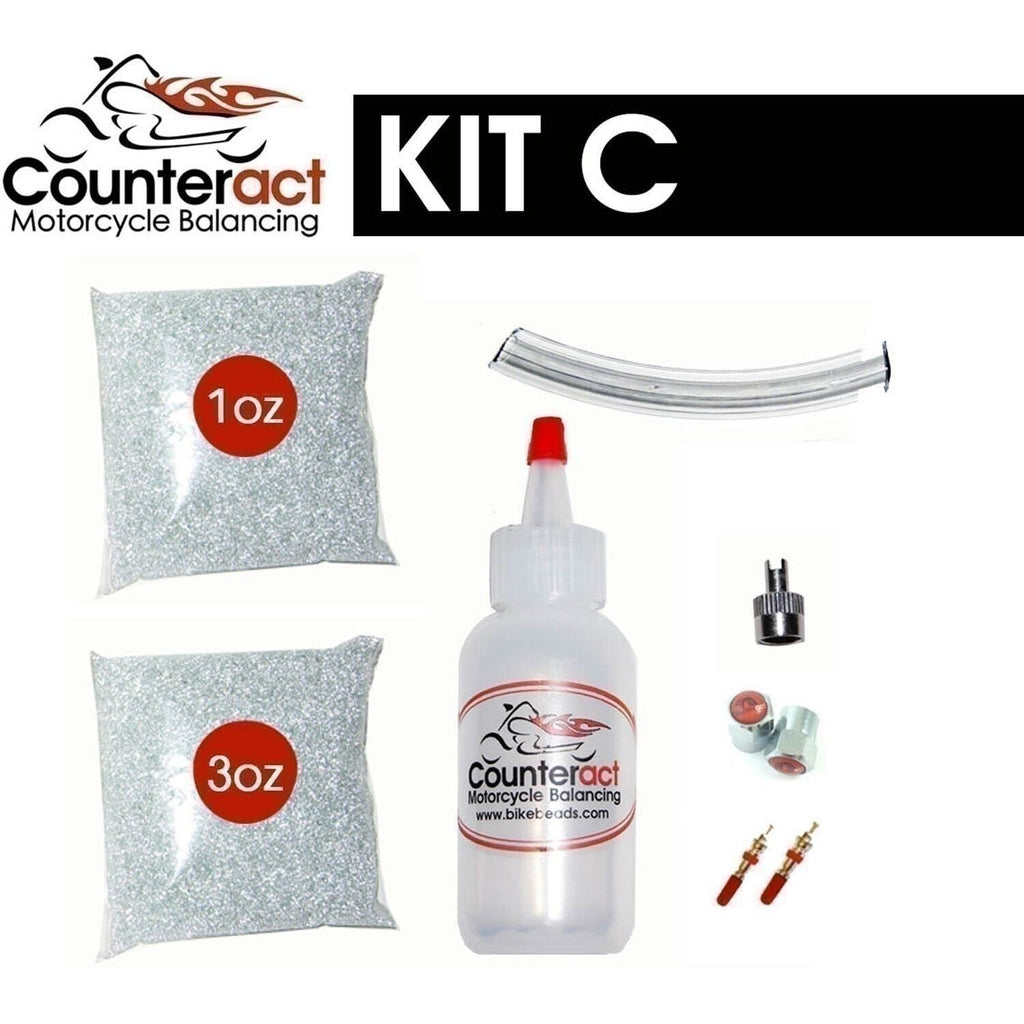 Counteract Motorcycle Balance Beads DIY Kit 1oz & 3oz Bags for Wheels