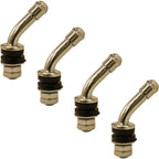 TV6020 Einky 45° Chrome Valve Stem Pack of 4 High Performance Bend